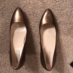 Cole Haan Gold Heels